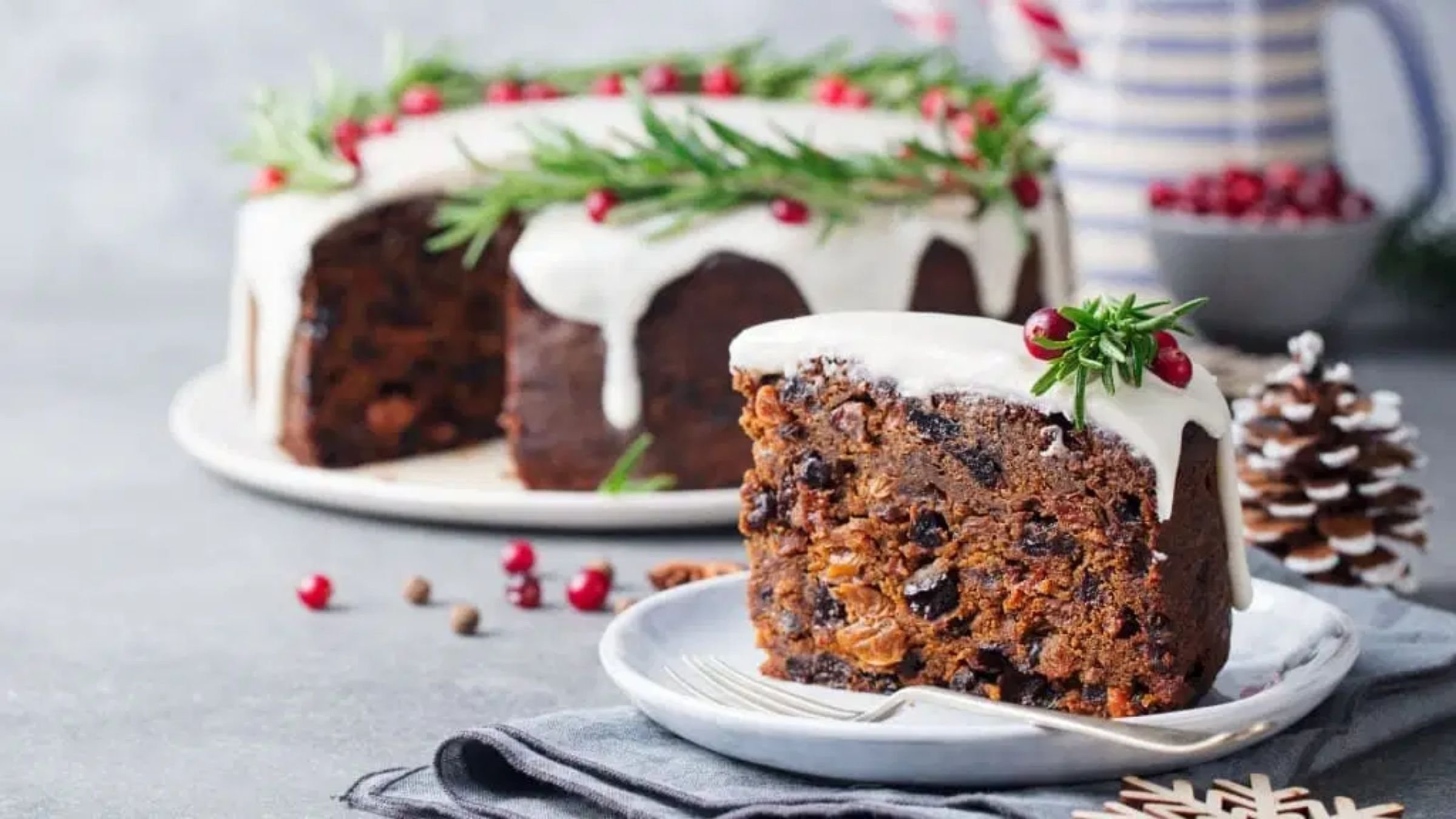 Rum Soaked Christmas Cake CSR Sugar